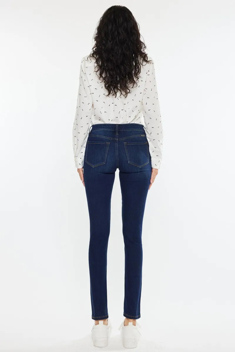 Hazel Blues® | Kancan Mid Rise Super Skinny Jeans