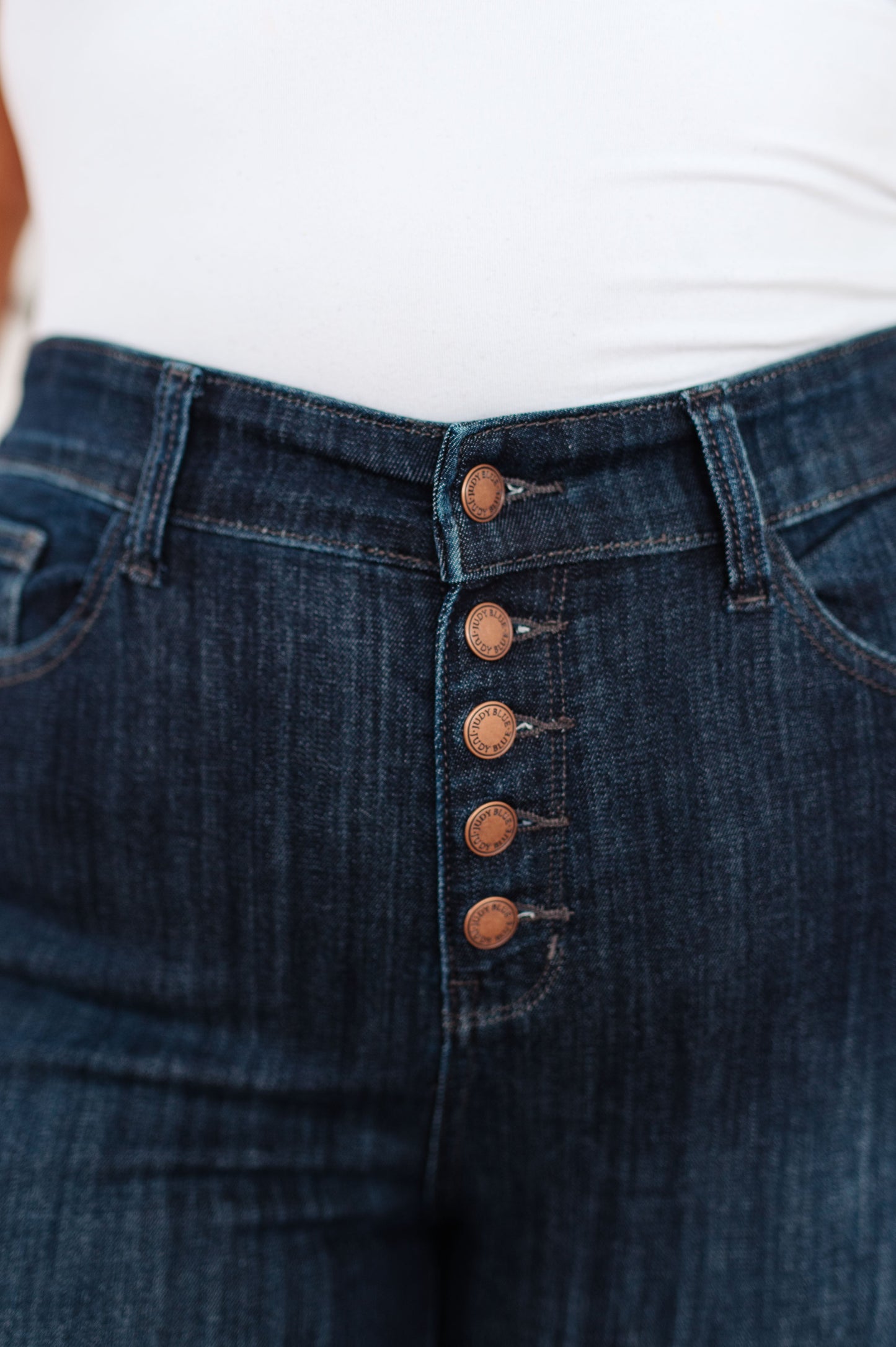 Hazel Blues® | Celecia High Waist Hand Sanded Resin Skinny Jeans