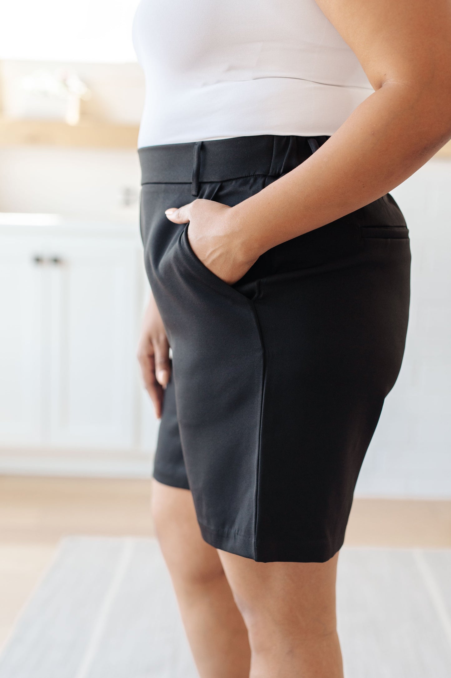 Hazel Blues® | Know Better High Waisted Shorts
