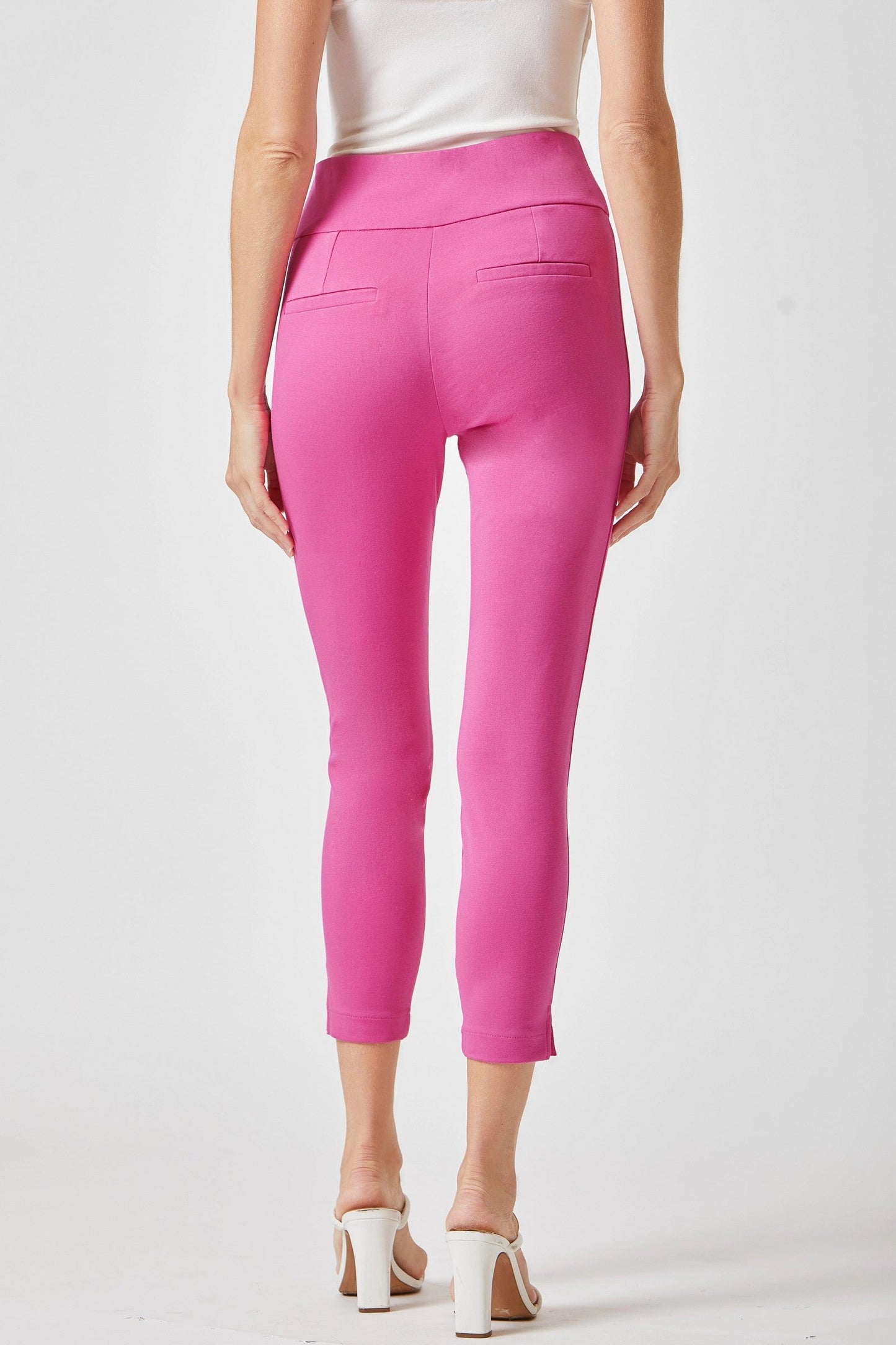 Hazel Blues® | Magic Ankle Crop Skinny 26" Pants in Twelve Colors