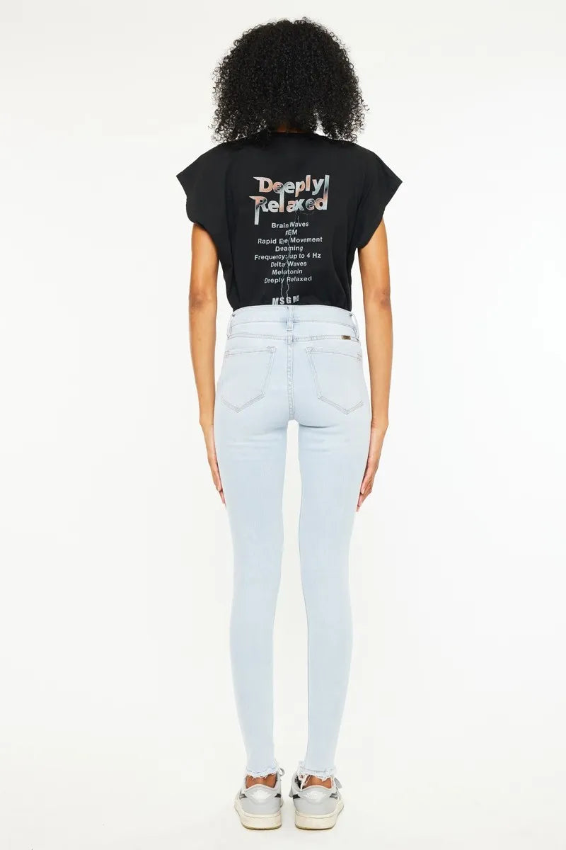 Hazel Blues® | Kancan High Rise Super Skinny Jeans