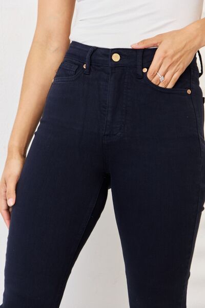 Hazel Blues® | Judy Blue Garment Dyed Tummy Control Skinny Jeans