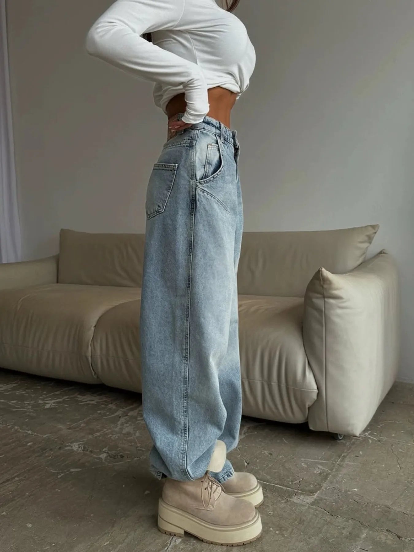 Hazel Blues® | Wide Leg Jeans