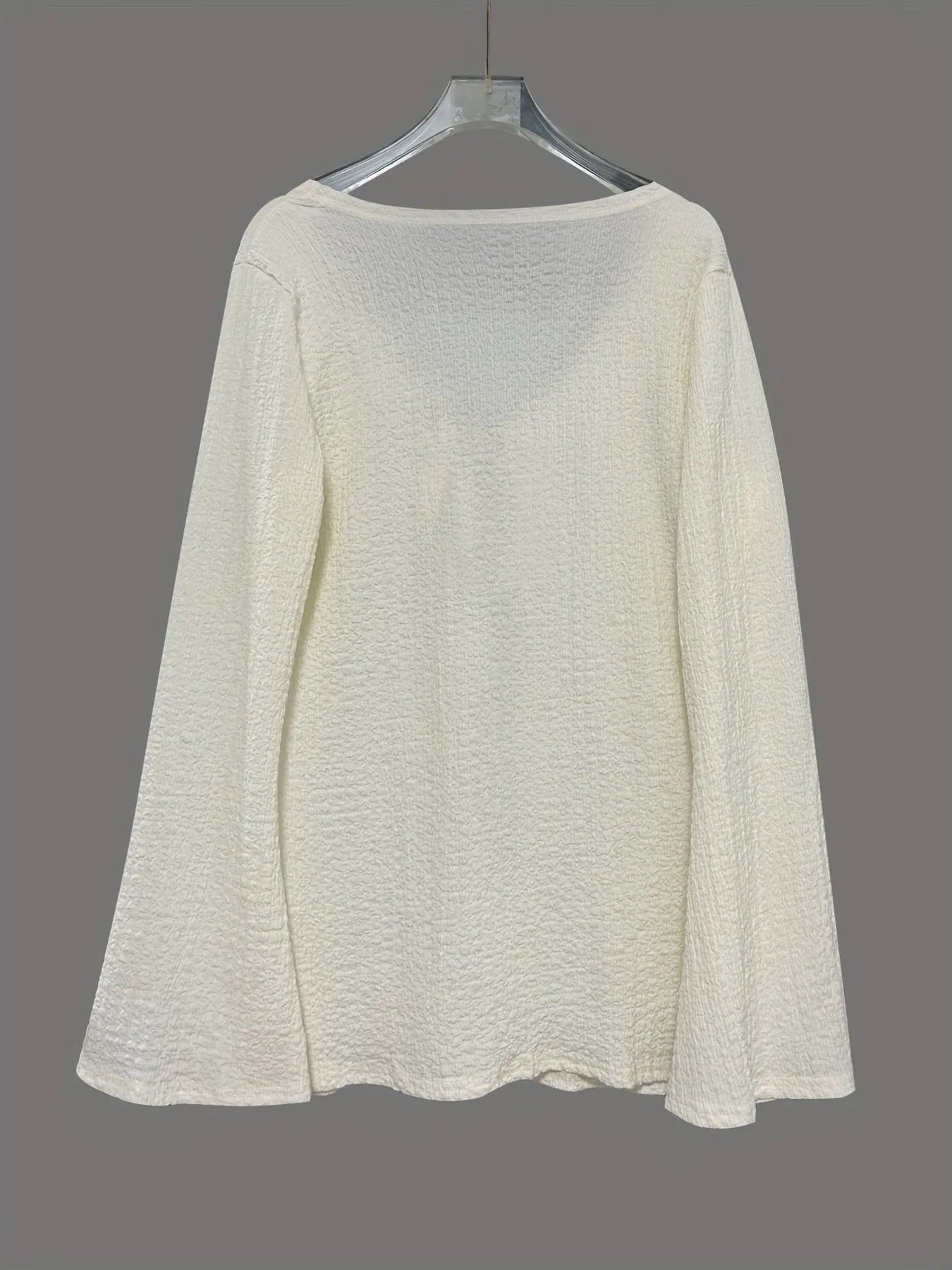 Hazel Blues® | Tie Front Long Sleeve Top and Shorts Set