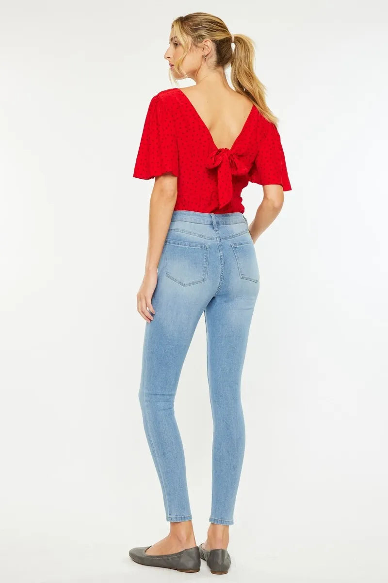 Hazel Blues® | Kancan High Rise Super Skinny Jeans