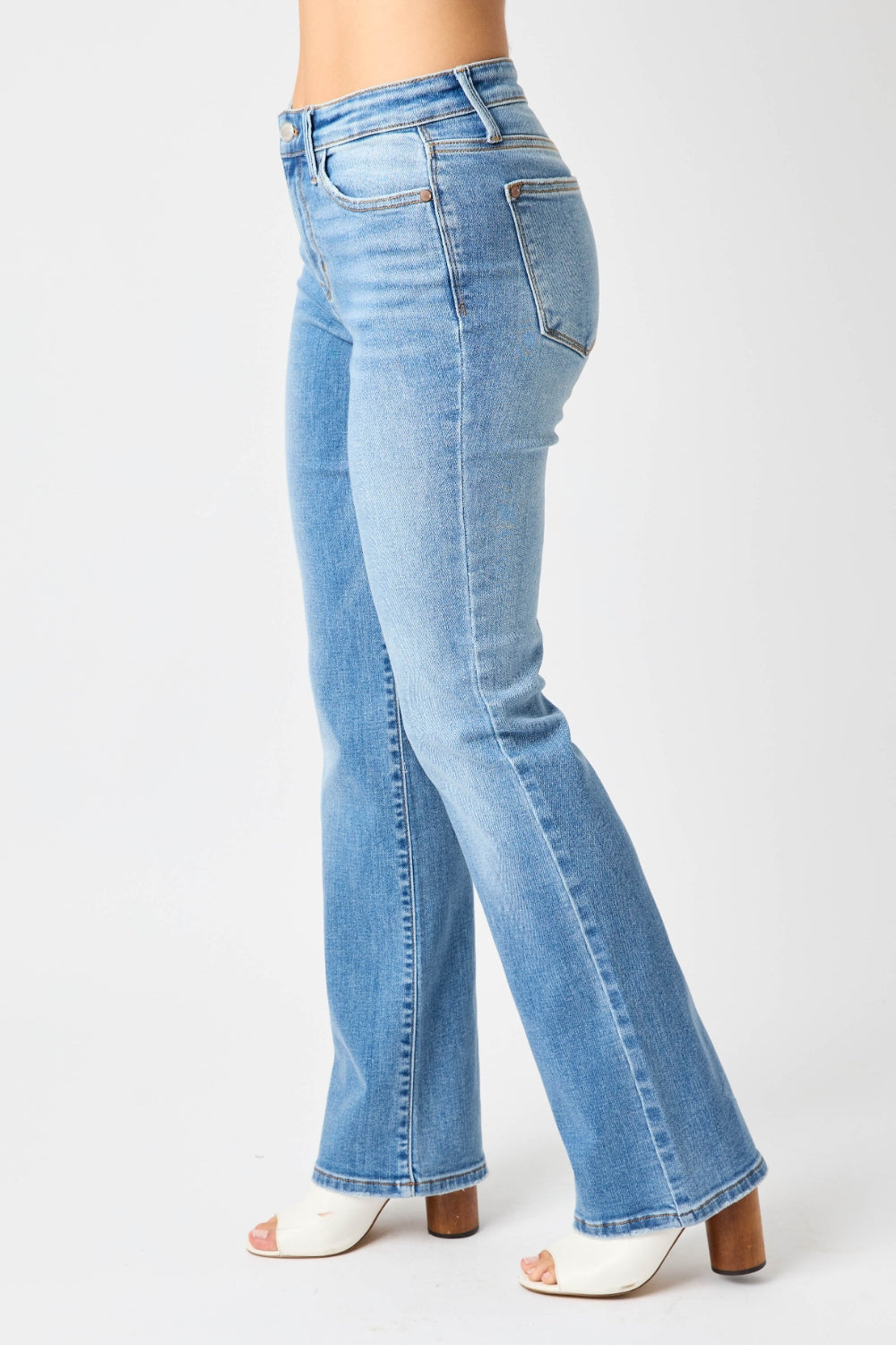 Hazel Blues® | Judy Blue High Waist Straight Jeans