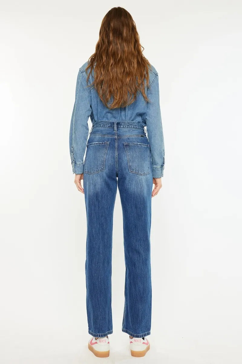Hazel Blues® | Kancan Ultra High Rise 90's Boyfriend Jeans