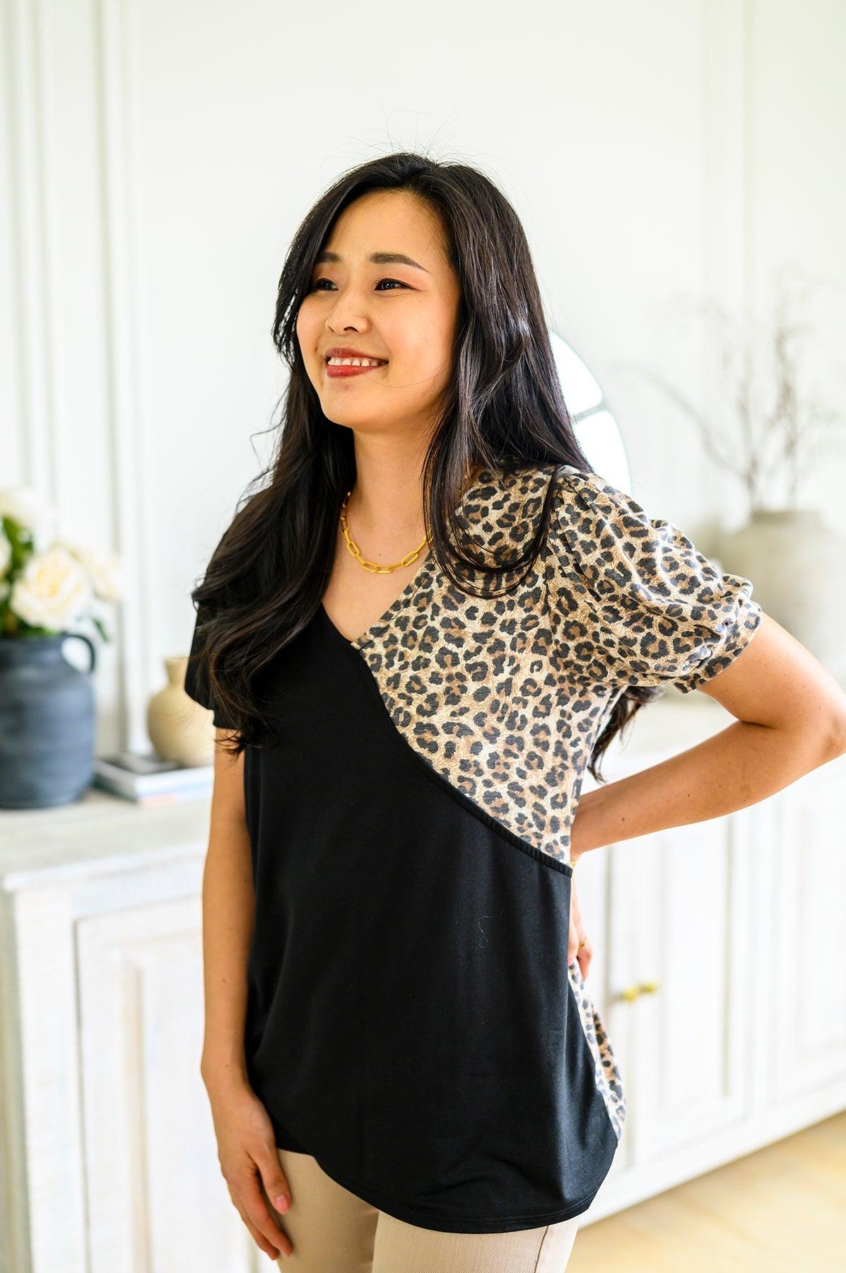 Hazel Blues® | Wild Surprise V-Neck Top
