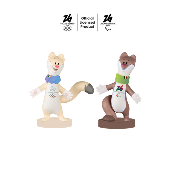 Mascotte Milo&Tina small Milano Cortina 2026