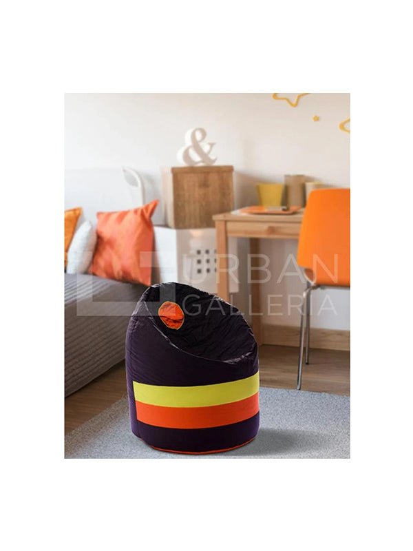 Triple Colored Bean Bag