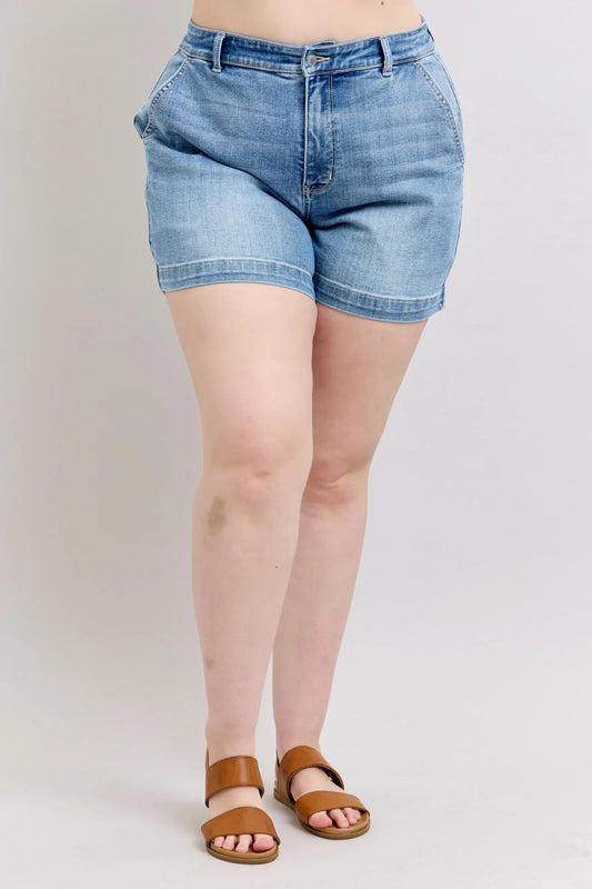 Hazel Blues® | Judy Blue High Rise Denim Shorts