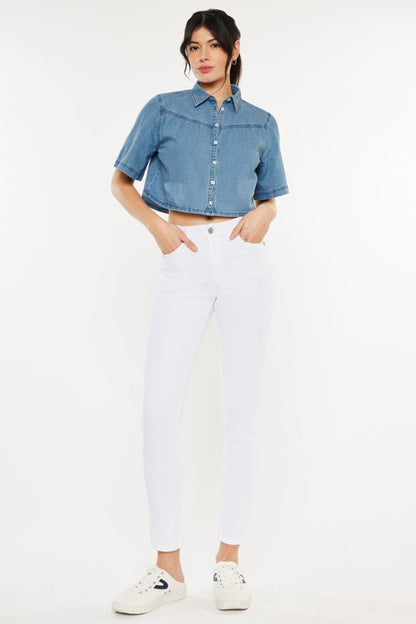 Hazel Blues® |  Kancan High Rise Ankle Skinny Jeans