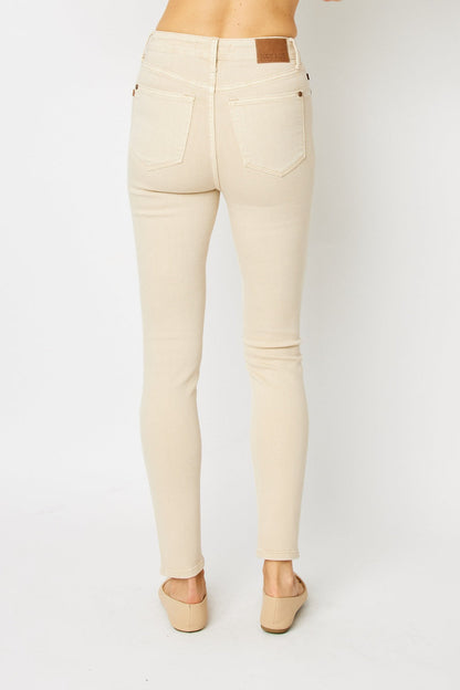 Hazel Blues® |  Judy Blue Garment Dyed Tummy Control Skinny Jeans