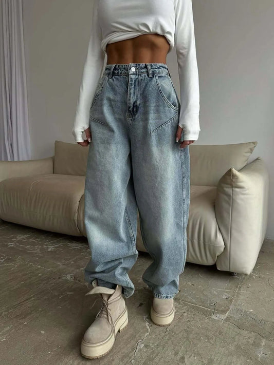 Hazel Blues® |  Wide Leg Jeans