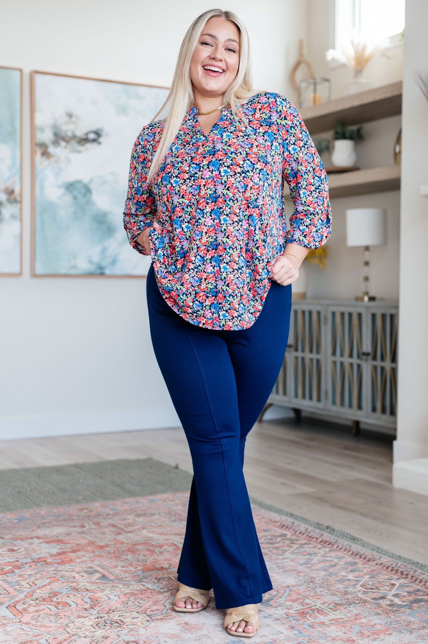 Hazel Blues® |  Magic Flare Pants in Eleven Colors