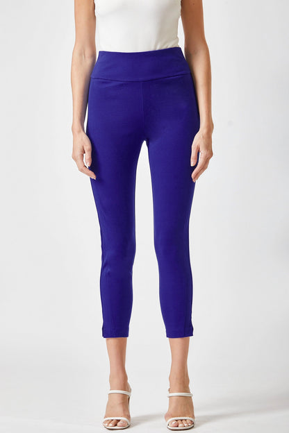 Hazel Blues® |  Magic Ankle Crop Skinny 26" Pants in Twelve Colors