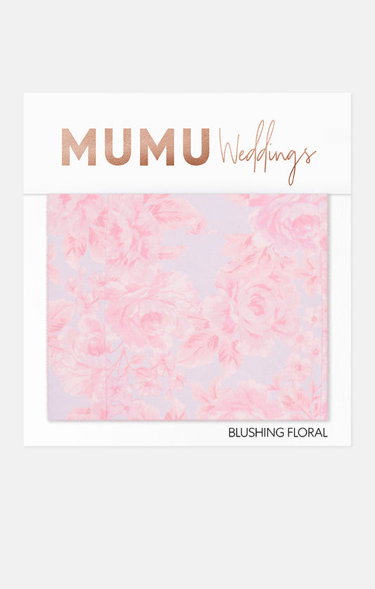 Bridesmaid Fabric Swatch ~ Blushing Floral