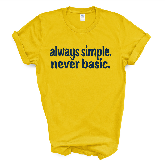 Small / Yellow Shirt