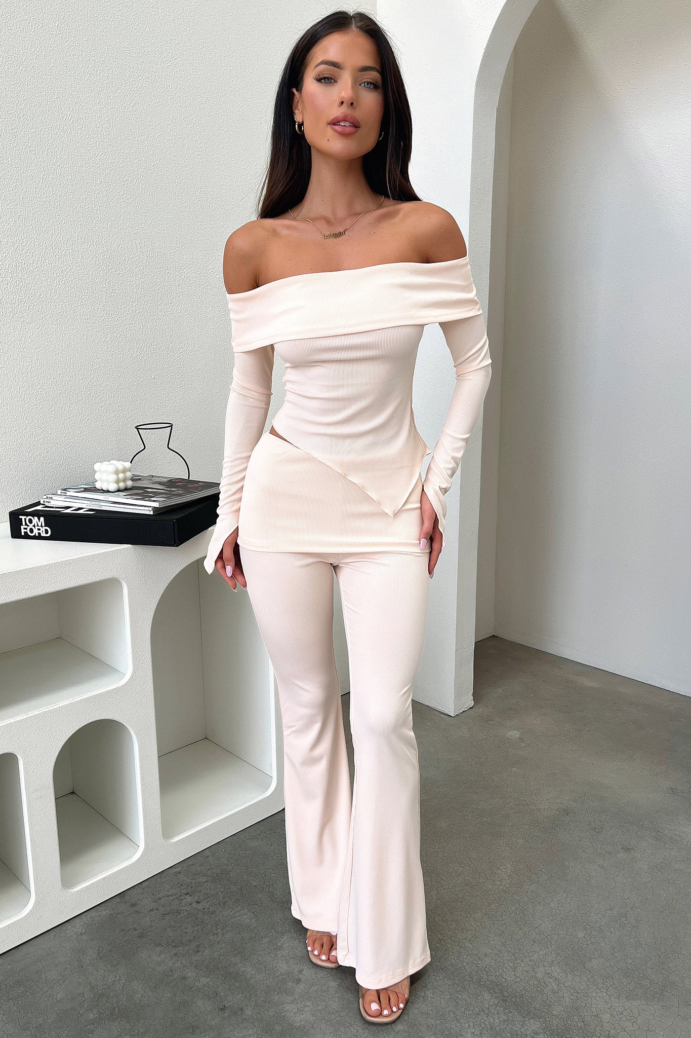 Aniston Top - Beige