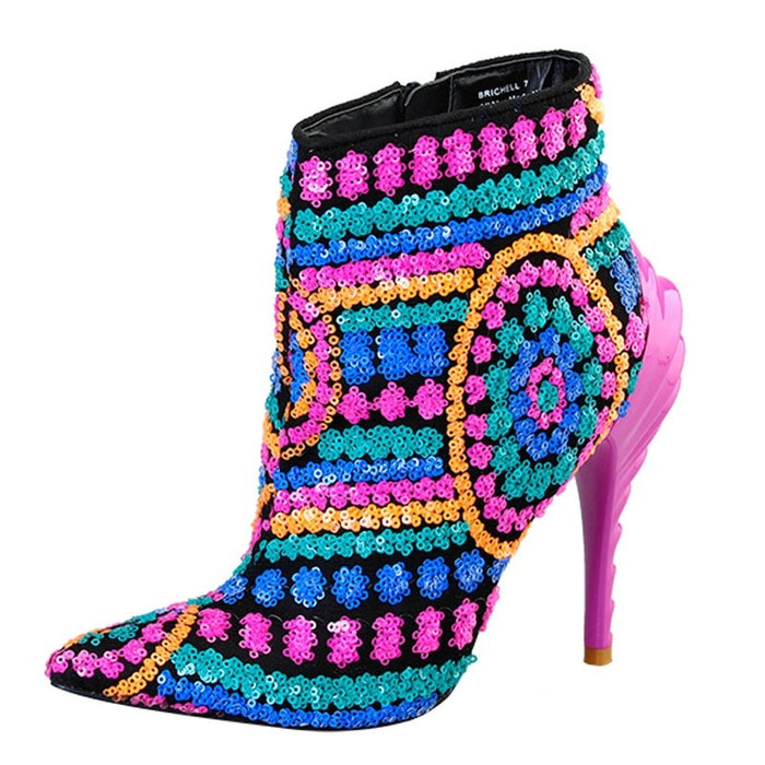 Pointed Toe Boots - Sansa Costa