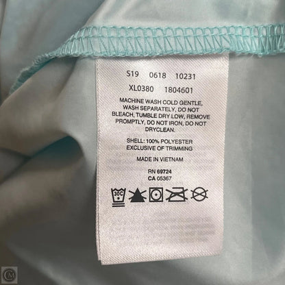 Athletic Jacket By Columbia In Aqua, Size: M