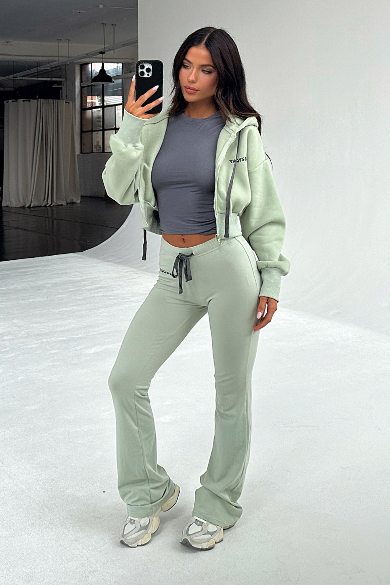 Bamba Cropped Jacket - Sage