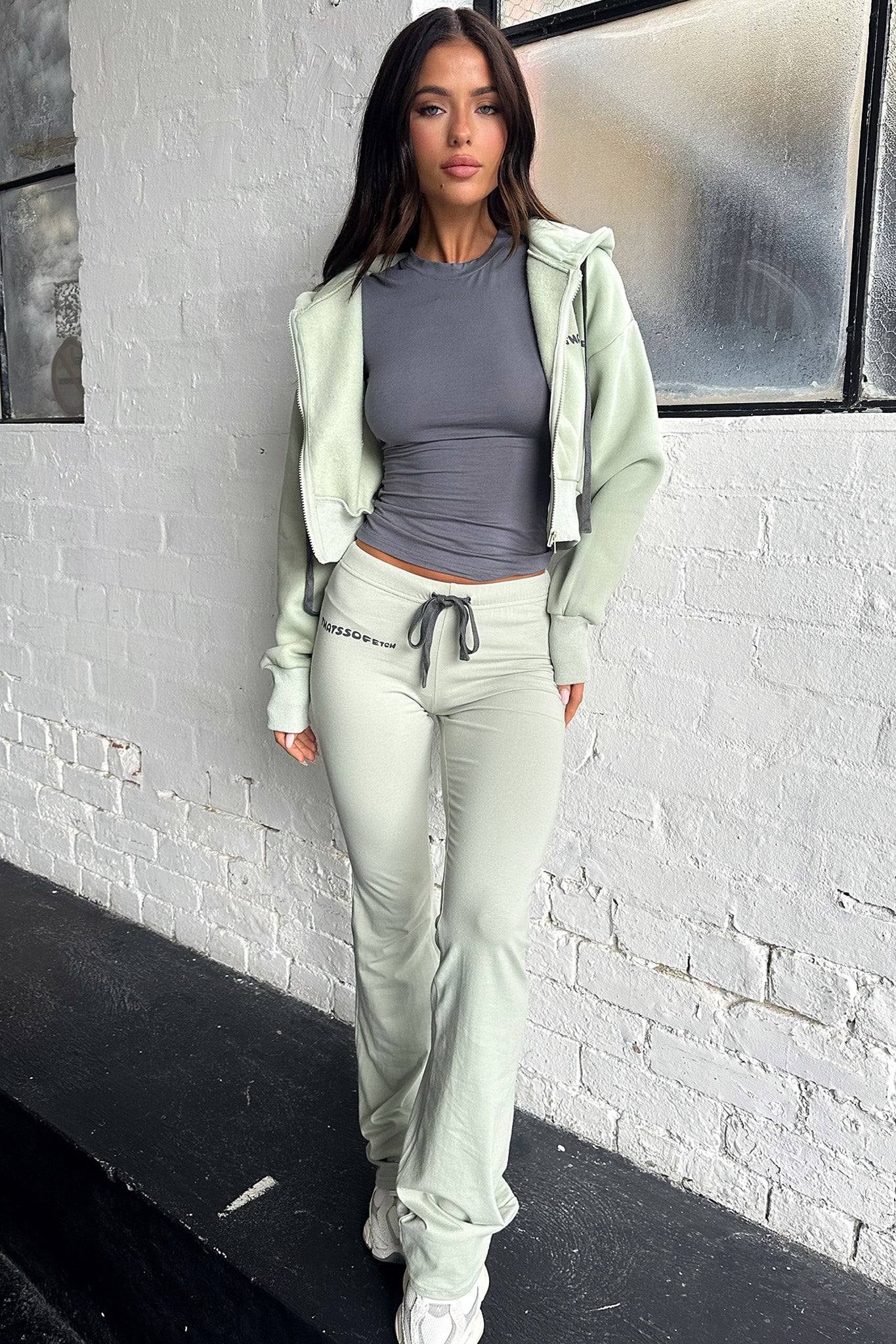 Bamba Low Rise Pants - Sage