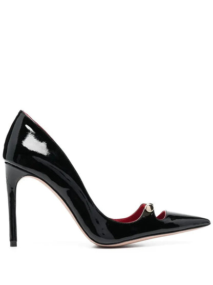 Bar High Heel Stiletto Pumps