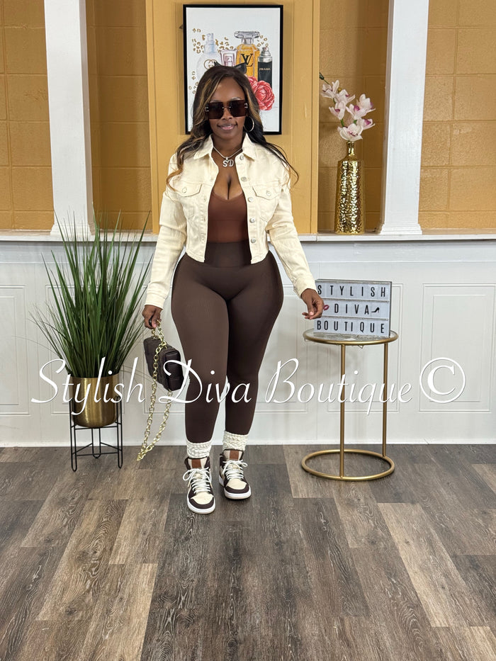 Brown Sugar Seamless Bodysuit