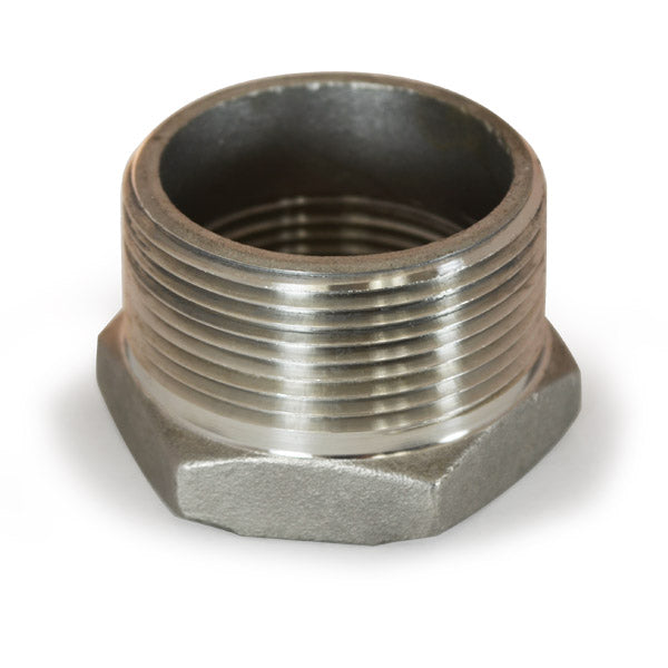 BUSHING, STAINLESS STEEL NPT THREAD  2