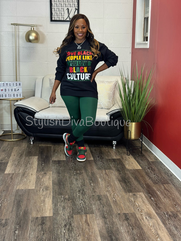 Butter Soft Microfiber Leggings up to 3XL (Dark Green)