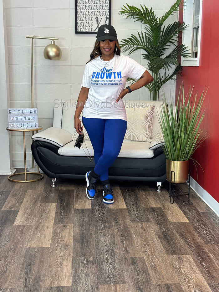 Butter Soft Microfiber Leggings up to 3XL (Royal Blue)