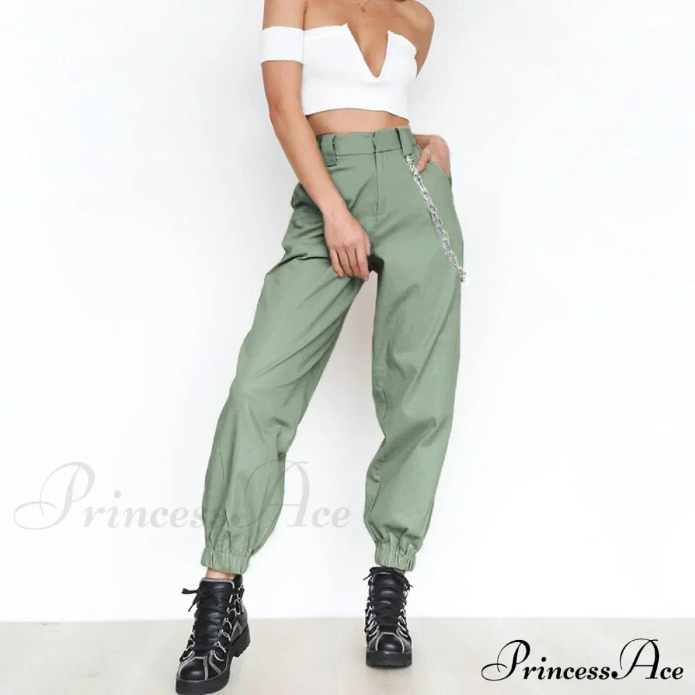 Chain Loose Streetwear Pants