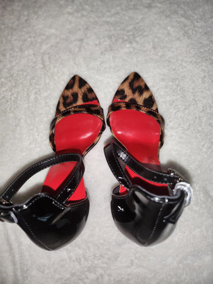 Clearance - Hardot Inspired Leopard Print Stilettos