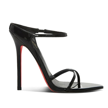 Crisscross High Heel Sandals Inspired By Saint Laurent
