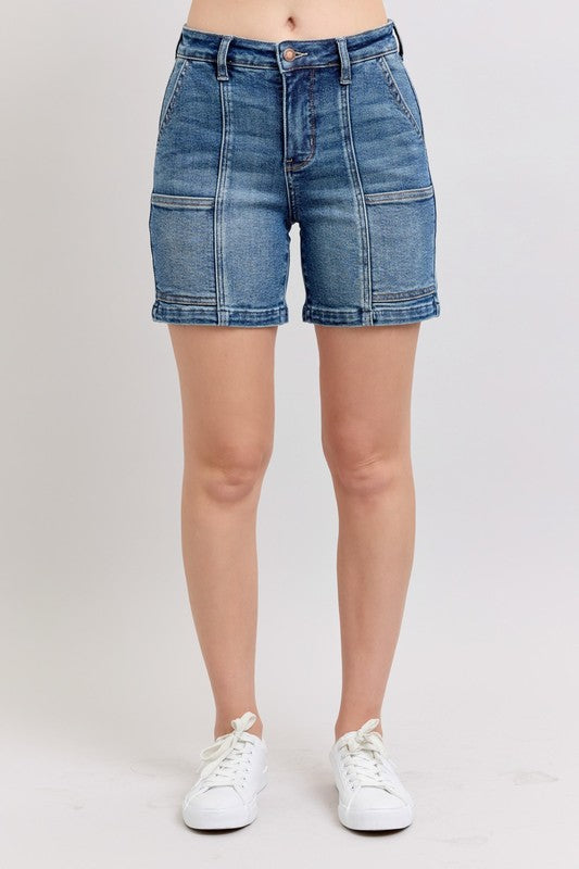 Hazel Blues® | Judy Blue High Rise Denim Shorts