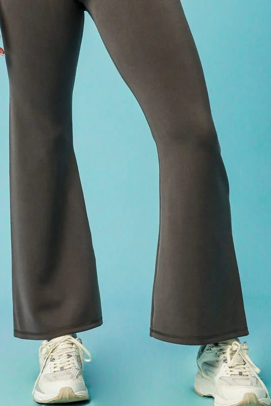 Hazel Blues® |  Umgee High-Waisted Flare Leggings