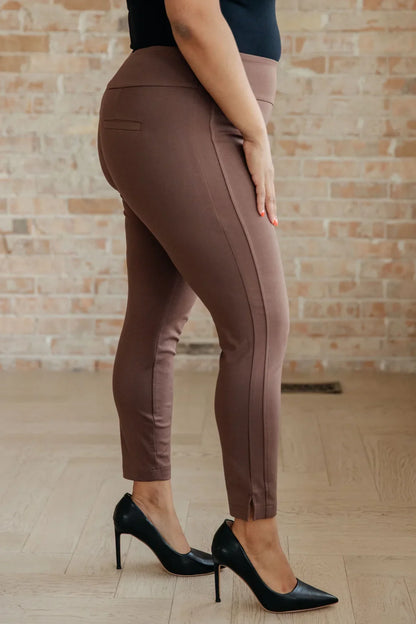 Hazel Blues® |  Magic Ankle Crop Skinny 26" Pants in Twelve Colors