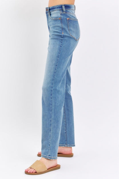 Hazel Blues® |  Judy Blue High Waist Straight Jeans
