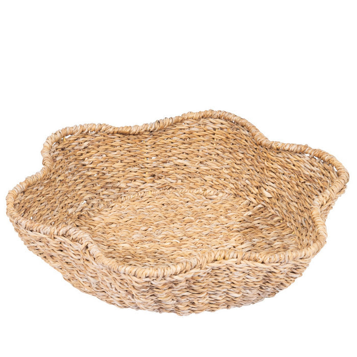 ELSA - Corbeille en fibres naturelles marron