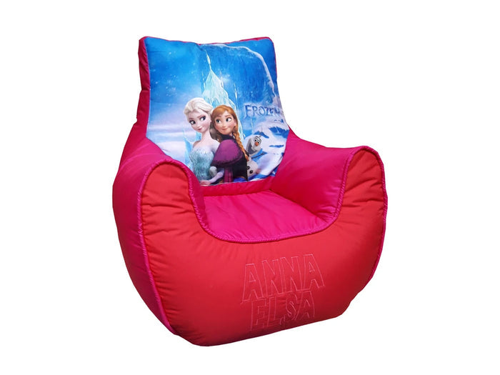 Elsa and Anna bean bag sofa