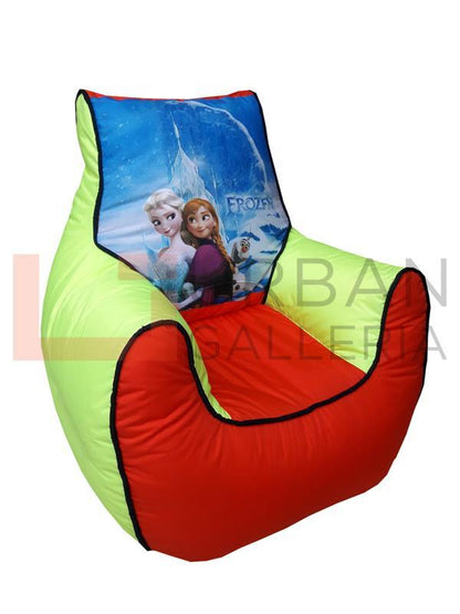 Elsa and Anna bean bag sofa
