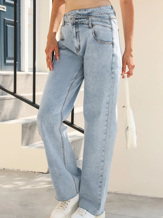 Hazel Blues® |  Wide Leg Jeans