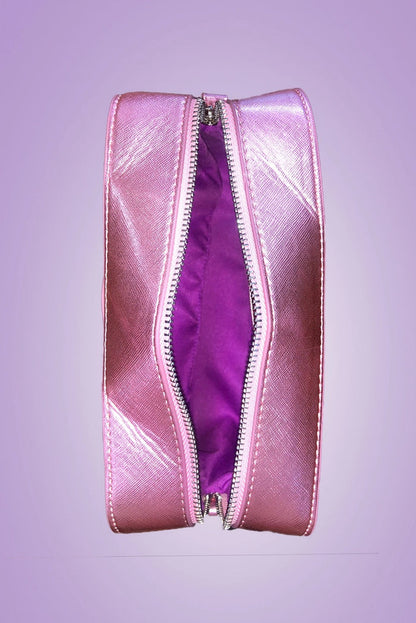 Favorite Daughter Boxy Bag (Metallic Pink)