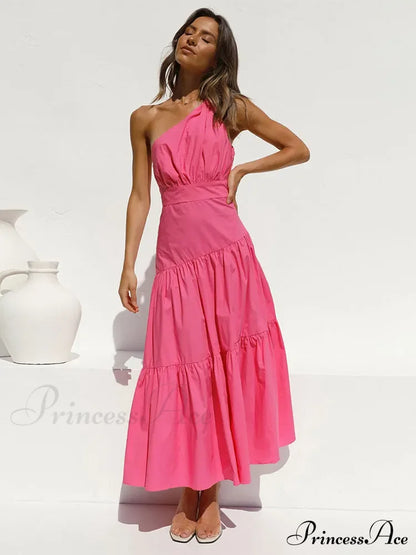 Feathers Strapless Sleeveless Split Hem Evening Maxi Dress