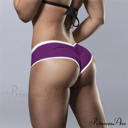 Fitness Push Up Gym Tights Pocket Shorts