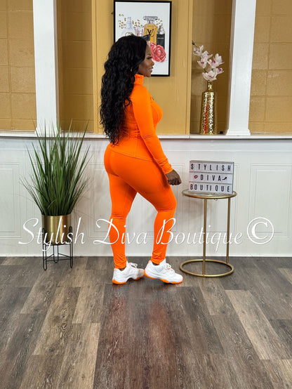 Flex Appeal Active Set (Neon Orange)