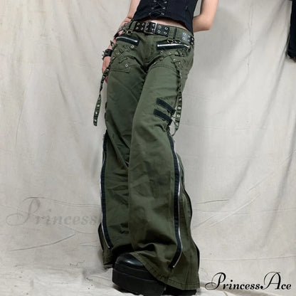 Gothic Punk Baggy Vintage Trousers