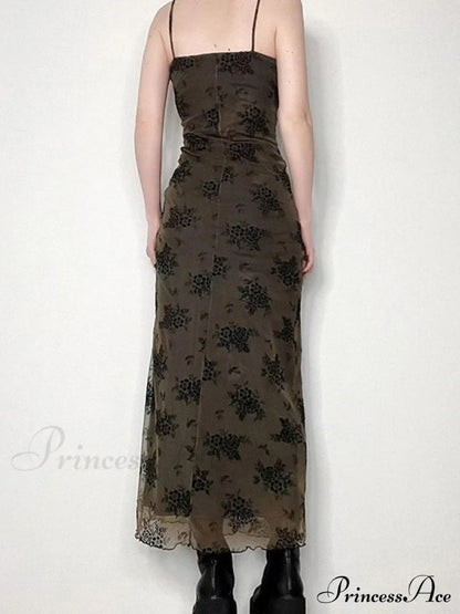 Half Zip Graceful Neck Maxi Dress