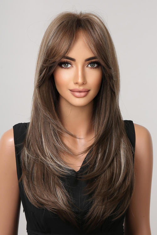 Hazel Blues® | 13*1" Full-Machine Wigs Synthetic Long Straight 22"